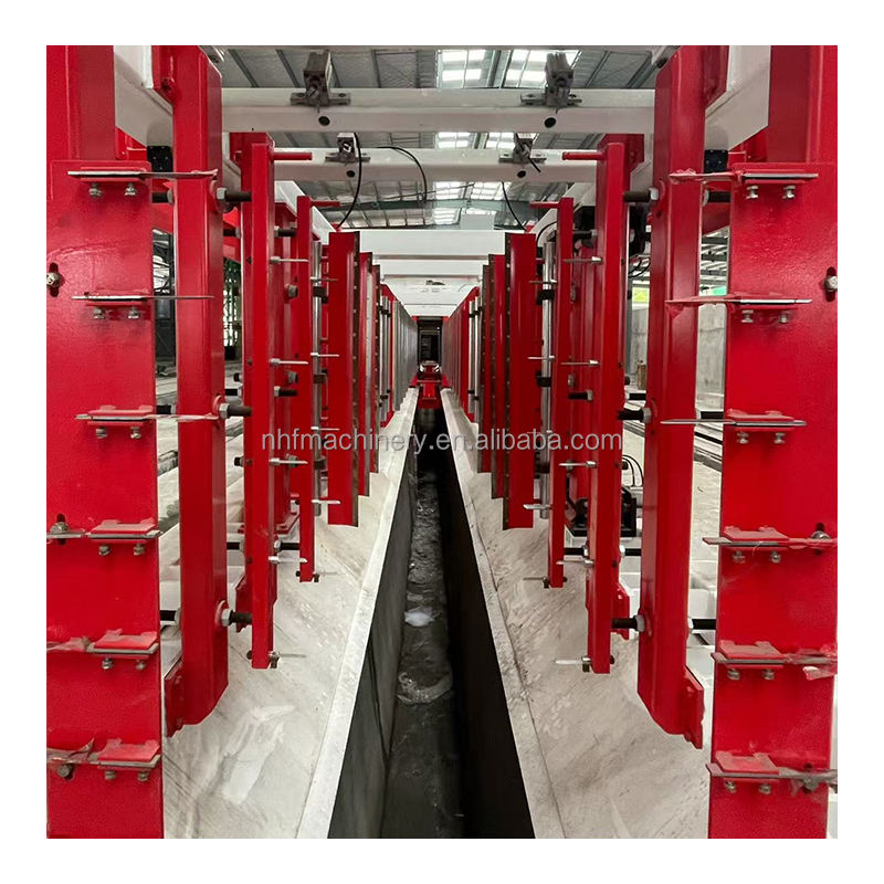 High Efficiency Gypsum Block & AAC Production Line with PLC Engine & Gear for Lime-Based Materials