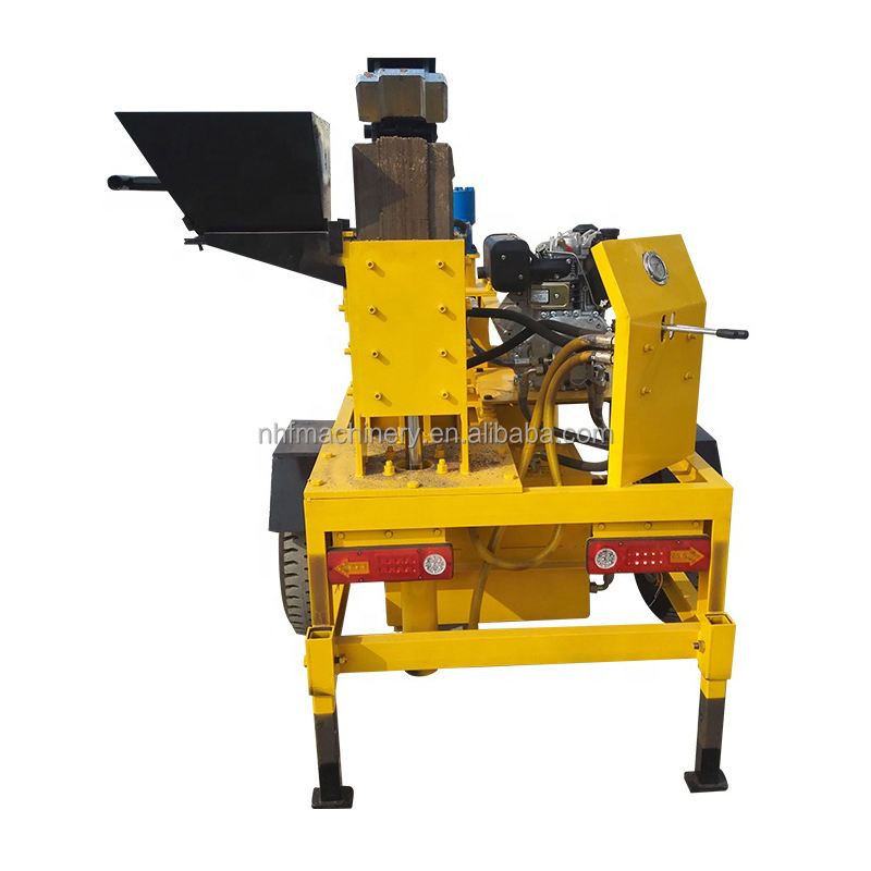China Factory M7MI Mobile Interlocking Hydraulic Soil Brick Machine Hydraulic Brick Making Machine