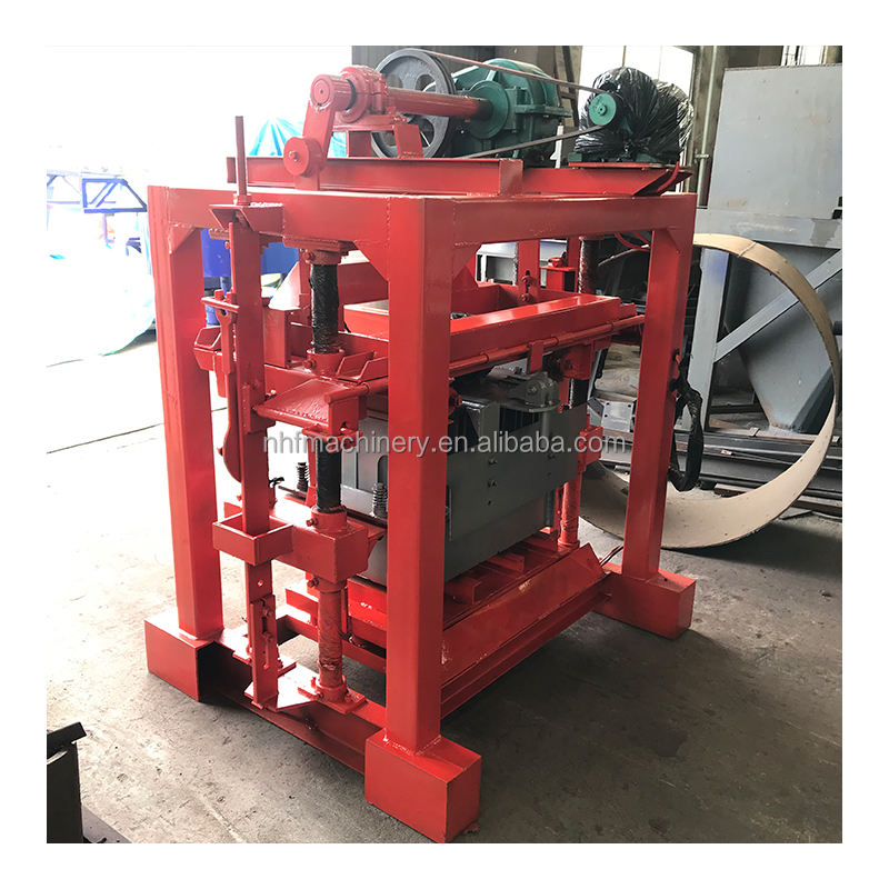 Modern Brick Making Machine QT4-40B2 Interlocking Cement Brick Making Machine Sand Stone Brick Equipment 2800rolls/mins
