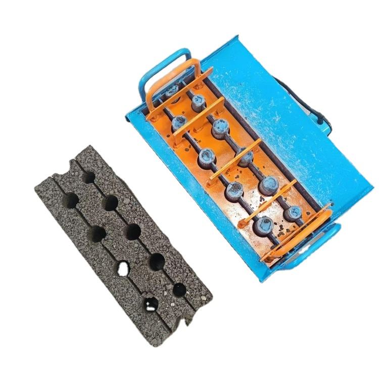 Good Price Hollow Interlocking Block Manual Mould Cement Hollow Solid Paver Manual Press Brick Machine for Housing Construction