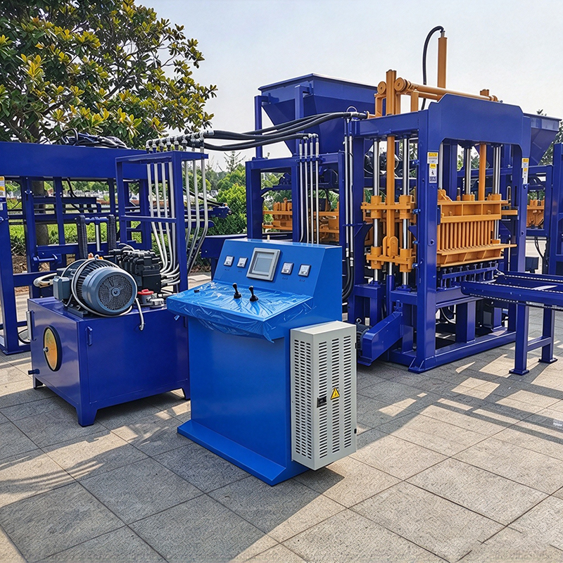 QT4-15s Automatic Block Machine Hollow Block Paver Brick Machine New Design Product 380V 440V Hydraulic Brick Machine