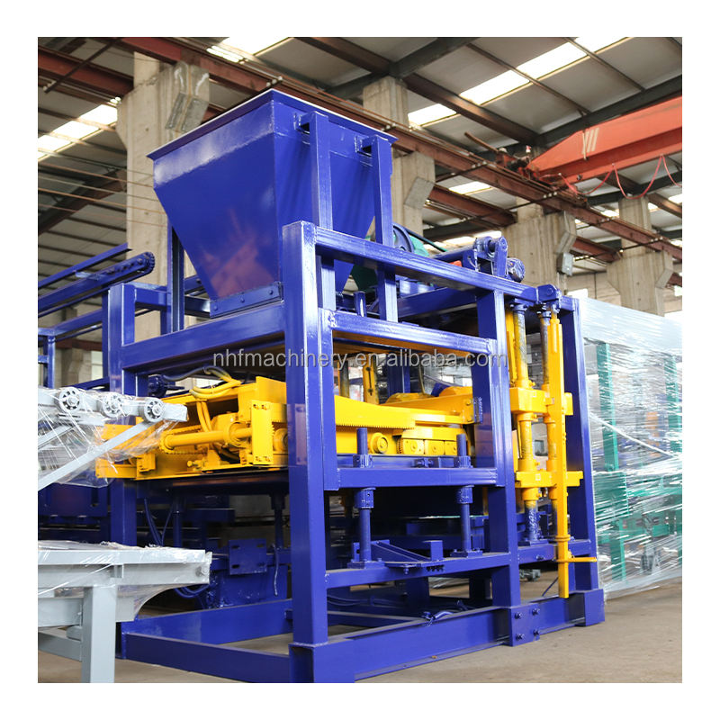 Hongfan Paver Block Making Machine QT4-15 Good Quality Automatic Concrete Cement Sand Fly Ash Hollow Solid Brick Making Machine