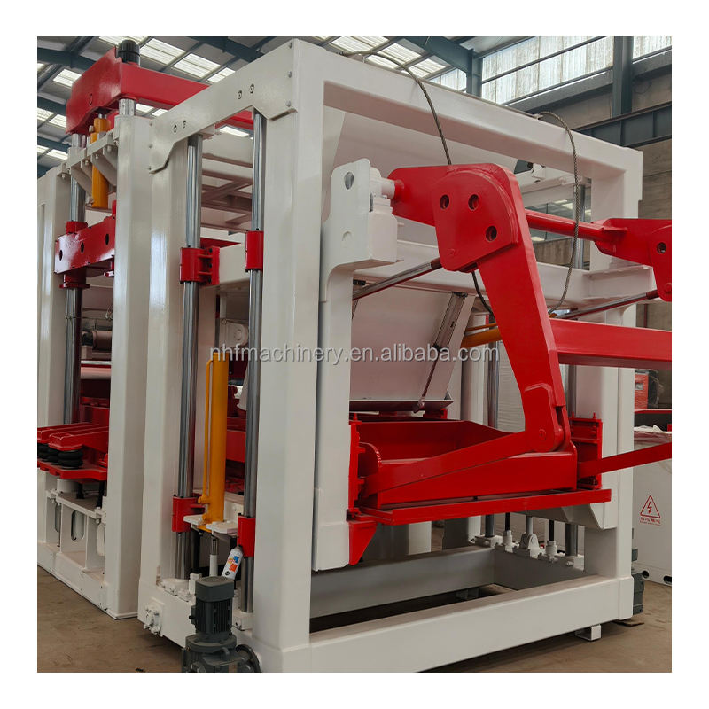 QT18-15 Automatic Hydraulic Pressure PLC Controlled Gearbox Concrete Block Making Machine High Productivity Hollow Paving