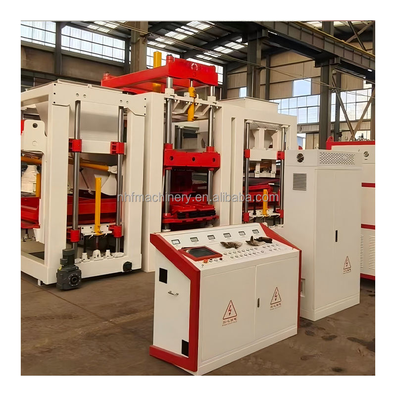 Qt18-15 Big Automatic PLC Pump Engine Concrete Block Production Line for Sale High Productivity Hollow Block Cement Brick Making