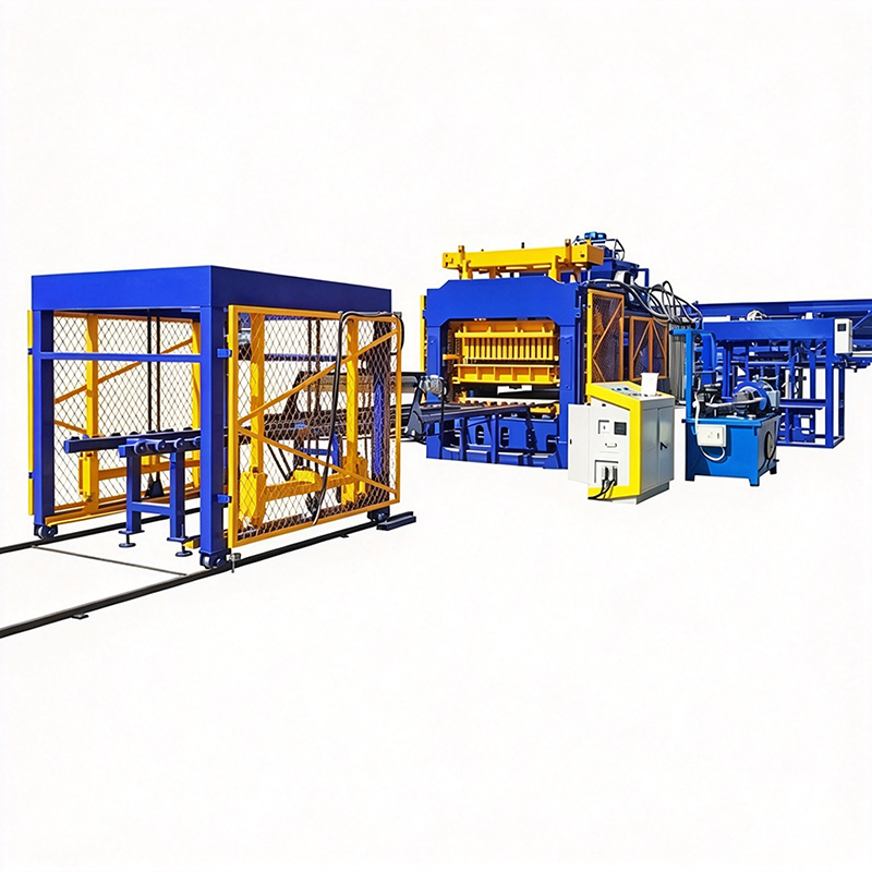 Hongfan QT12-15 Hot-Selling Fully Automatic Hydraulic Engine High Productivity CE Certified Hollow Block Making Machine